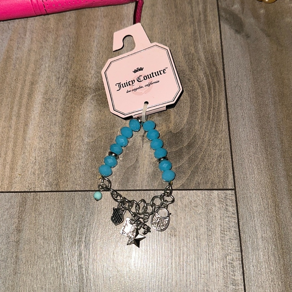 Blue juicy couture bracelet